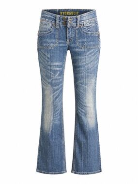 Hydraulic Women's Faded Blue Flare Jeans